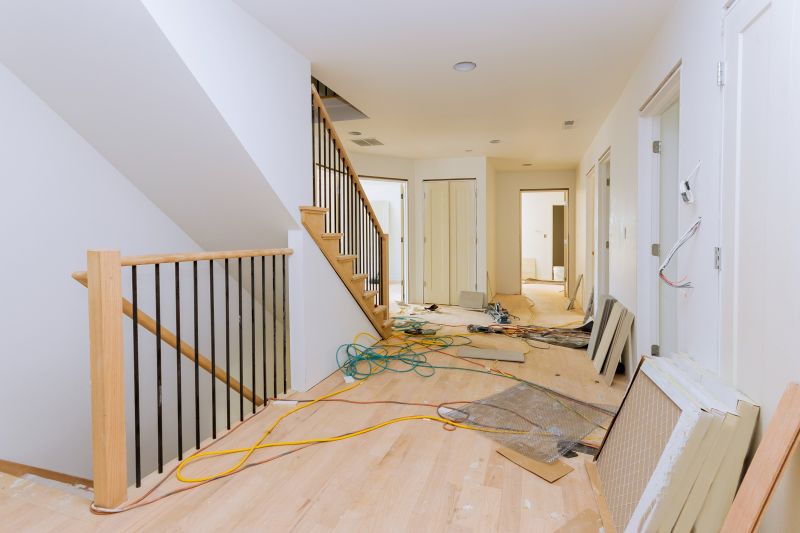 Home Staircase Installation detail