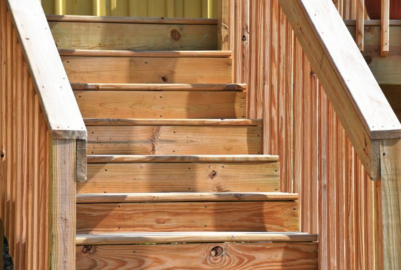 Oak Stairs Installation detail